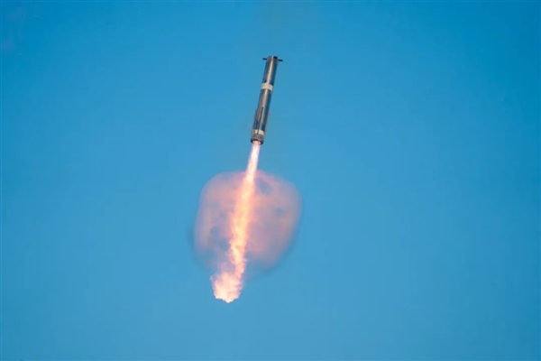 SpaceX星艦第七飛官方美圖：真暴力美學