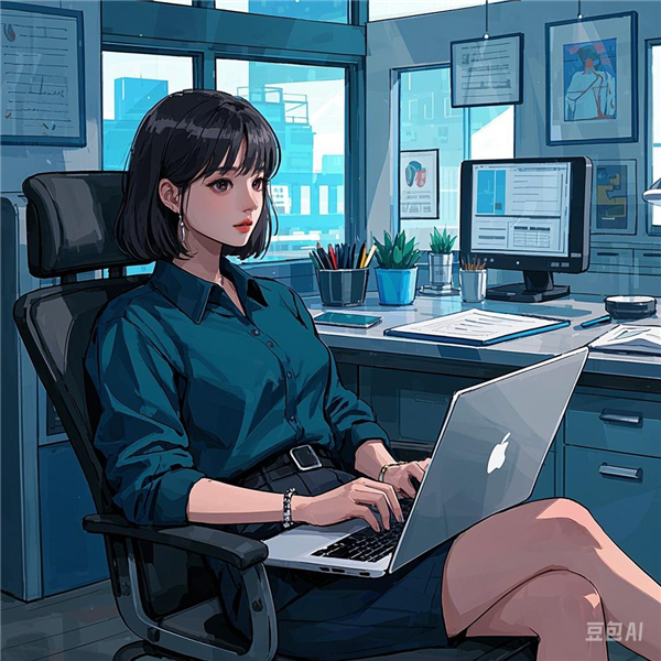 警惕低溫燙傷！女生長期把電腦放腿上辦公長出蟒蛇紋