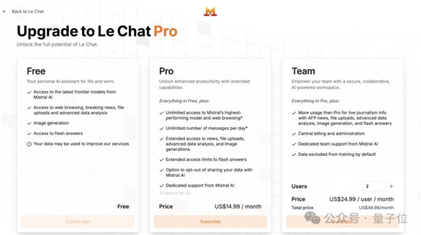 免費功能卷翻付費版ChatGPT 歐洲AI新貴叫板OpenAI