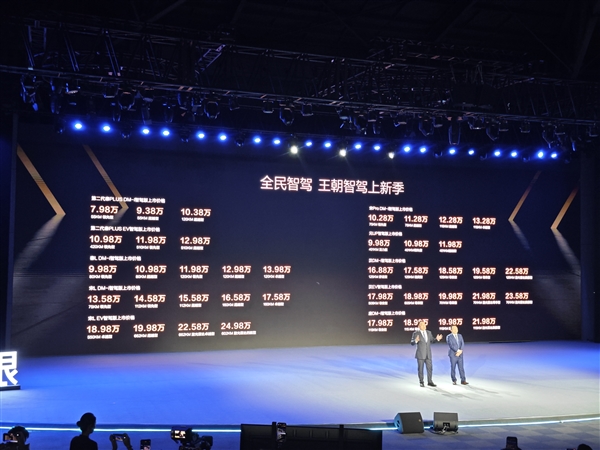 比亞迪一口氣發(fā)布21款智駕版車型：全部保持原價(jià)！