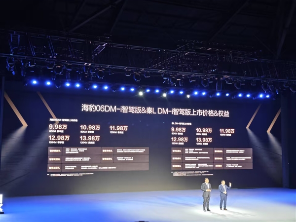 比亞迪一口氣發(fā)布21款智駕版車型：全部保持原價(jià)！