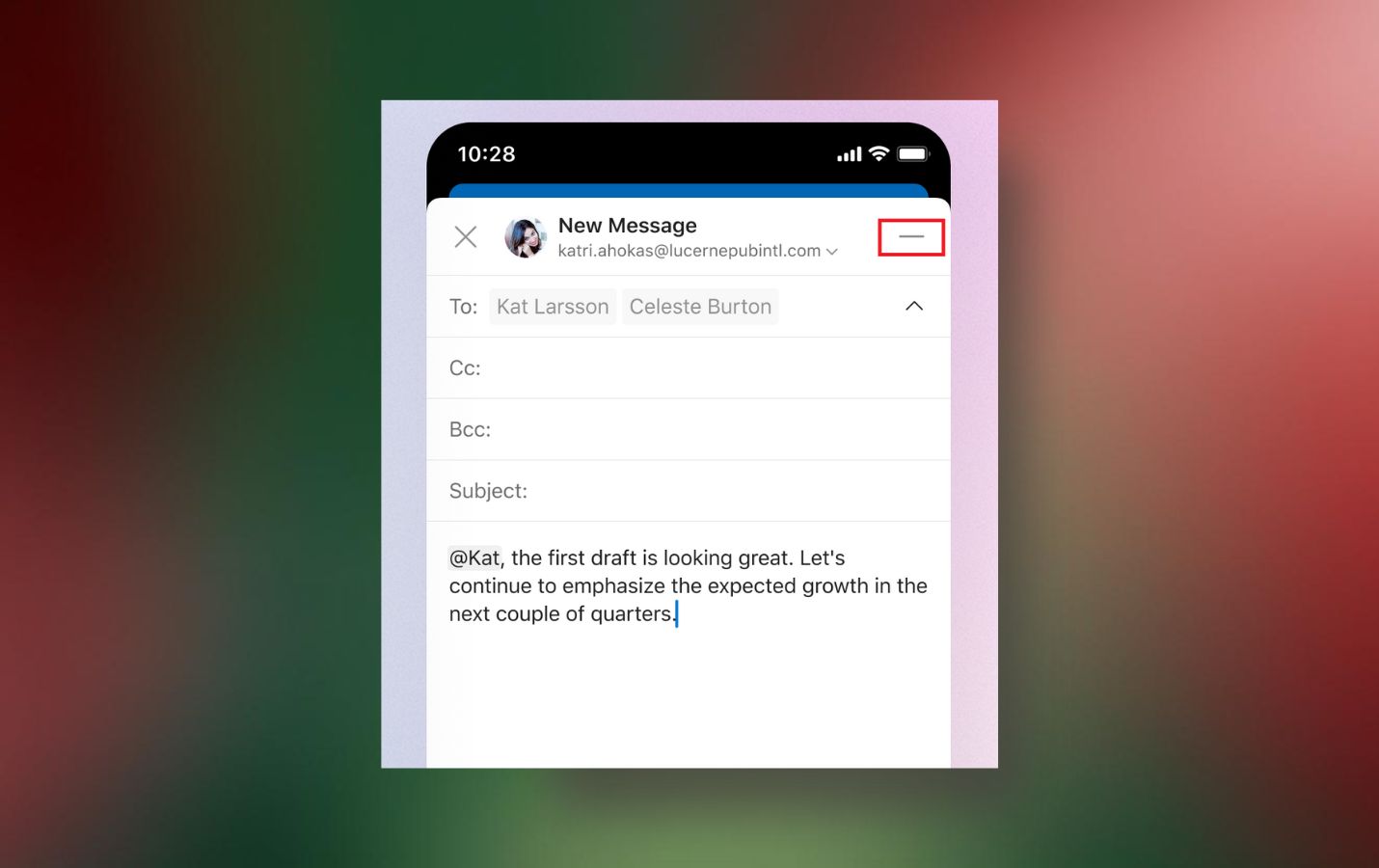 微軟更新安卓 / iOS 版 Outlook：新增“草稿最小化”功能，輕松切換任務