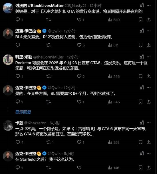 暴雪前總裁稱《GTA6》是神：其他游戲都會主動避開