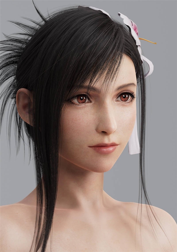 《終幻想7：重生》蒂法新3D美圖：太養(yǎng)眼了