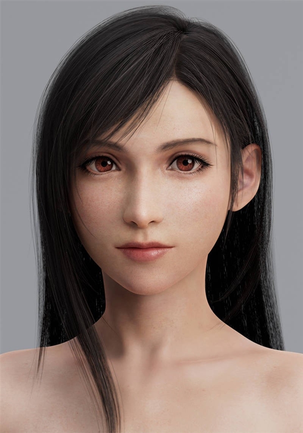 《終幻想7：重生》蒂法新3D美圖：太養(yǎng)眼了
