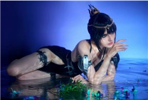 俄妹COS《博德之門3》禮服影心：絕美氛圍
