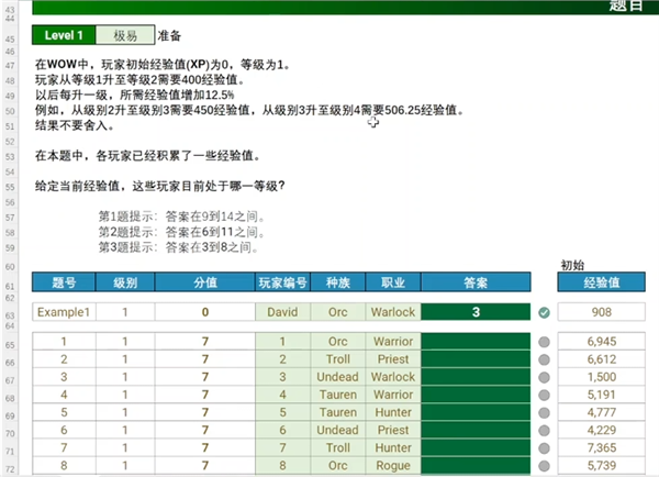 用Excel玩《王者榮耀》 在這個(gè)比賽里可能都算小兒科了