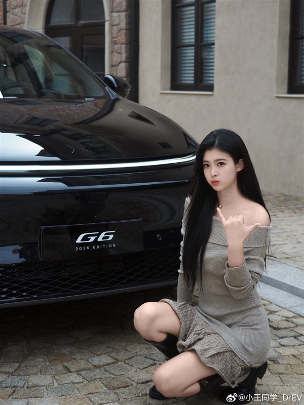 2025款小鵬G6新車(chē)上市 第一波美女小姐姐照片出爐