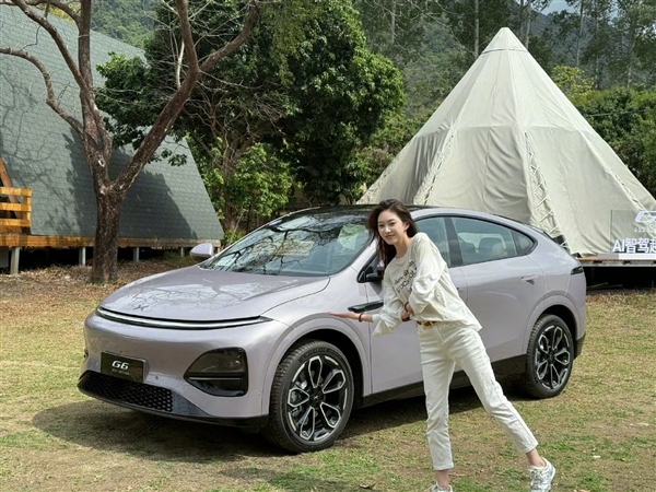 2025款小鵬G6新車(chē)上市 第一波美女小姐姐照片出爐