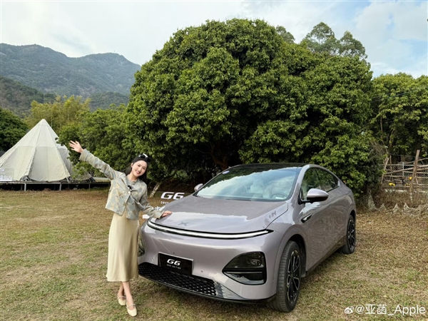 2025款小鵬G6新車(chē)上市 第一波美女小姐姐照片出爐