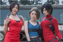 日本美女月島圭Cos艾達(dá)王美圖：旗袍造型無比誘人！