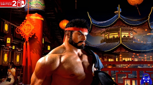《街頭霸王6》PS4、Switch 2、PS5畫面對比