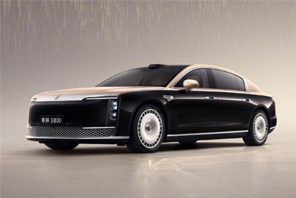 能與勞斯萊斯比高低！尊界S800純白實(shí)車曝光：本周上市